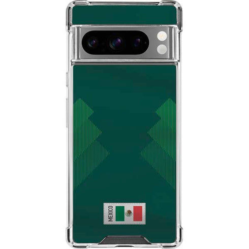 Mexico Soccer Flag Google Pixel 8 Pro Clear Case